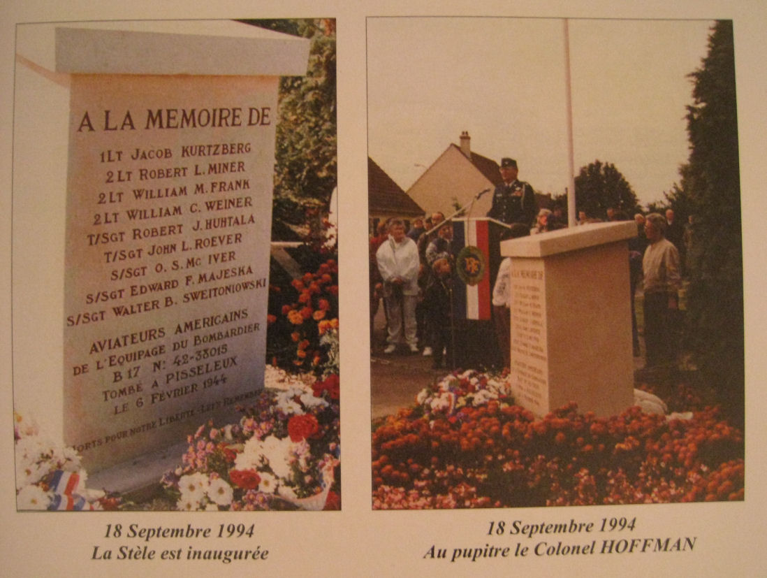 Inauguration le 18 Septembre 1994, par le Colonel Amricain Hoffman, attach de l'air auprs de l'Ambassade Amricaine en France.